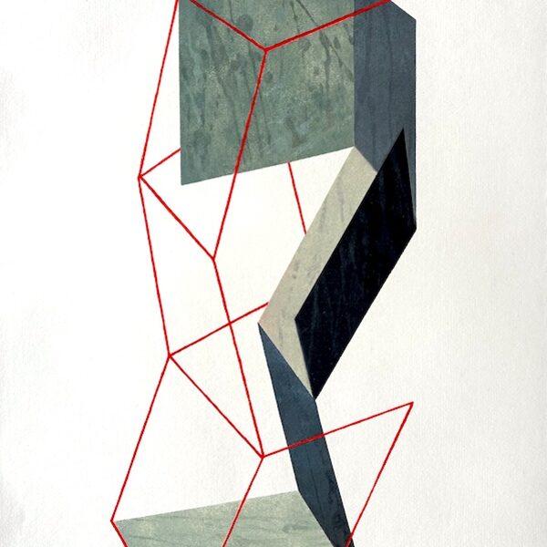 Ànima II. Stencil.  56 x 38 cm. 2026