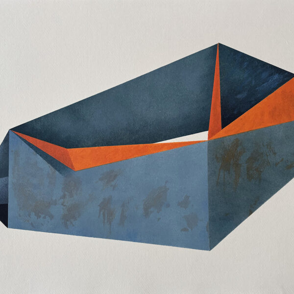 Danzig II. Stencil. 38 x 56 cm. 2025