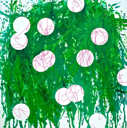 Acrílico sobre lienzo. 60 x 60 cm. 2014