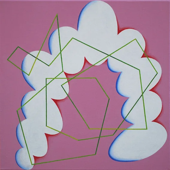 Composición ridícula. 40 x 40 cm. 2012
