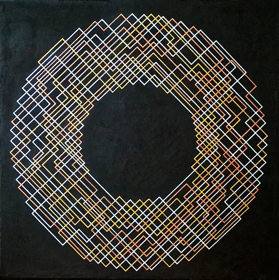 Iris. 40 x 40 cm. 2012