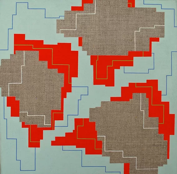 Polis II. 40 x 40 cm. 2017
