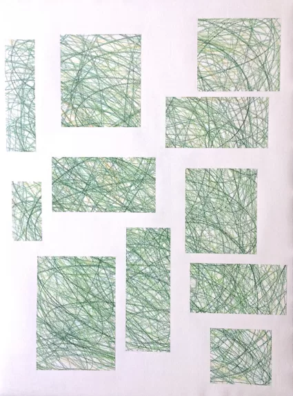 Color pencil. 40 x 30 cm. 2020