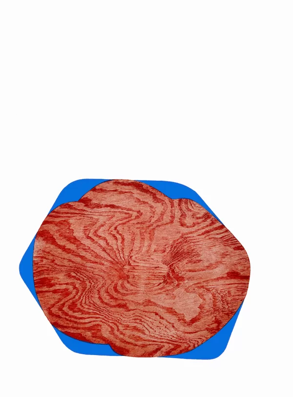 Yokanaan. 2025. Woodcut / Stencil. 52 x 38,5 cm